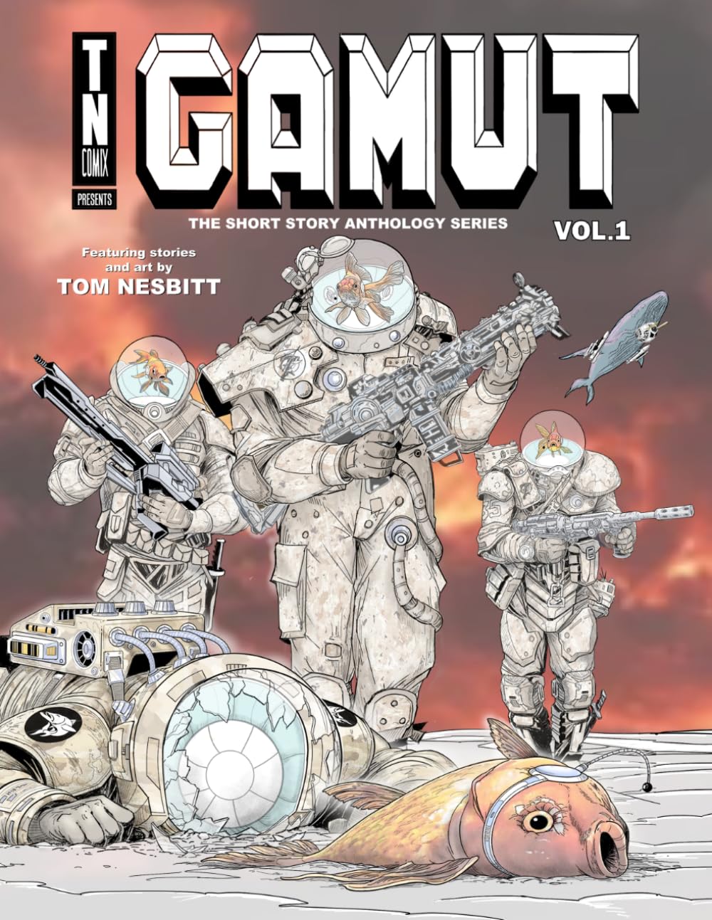 Gamut Volume 1: Dark Sci-Fi Stories with a Twist.