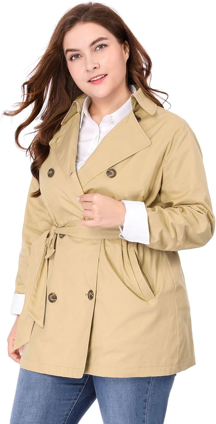 Fall Jackets For Women 2024 Agnes Orinda Women's Plus Size Coats