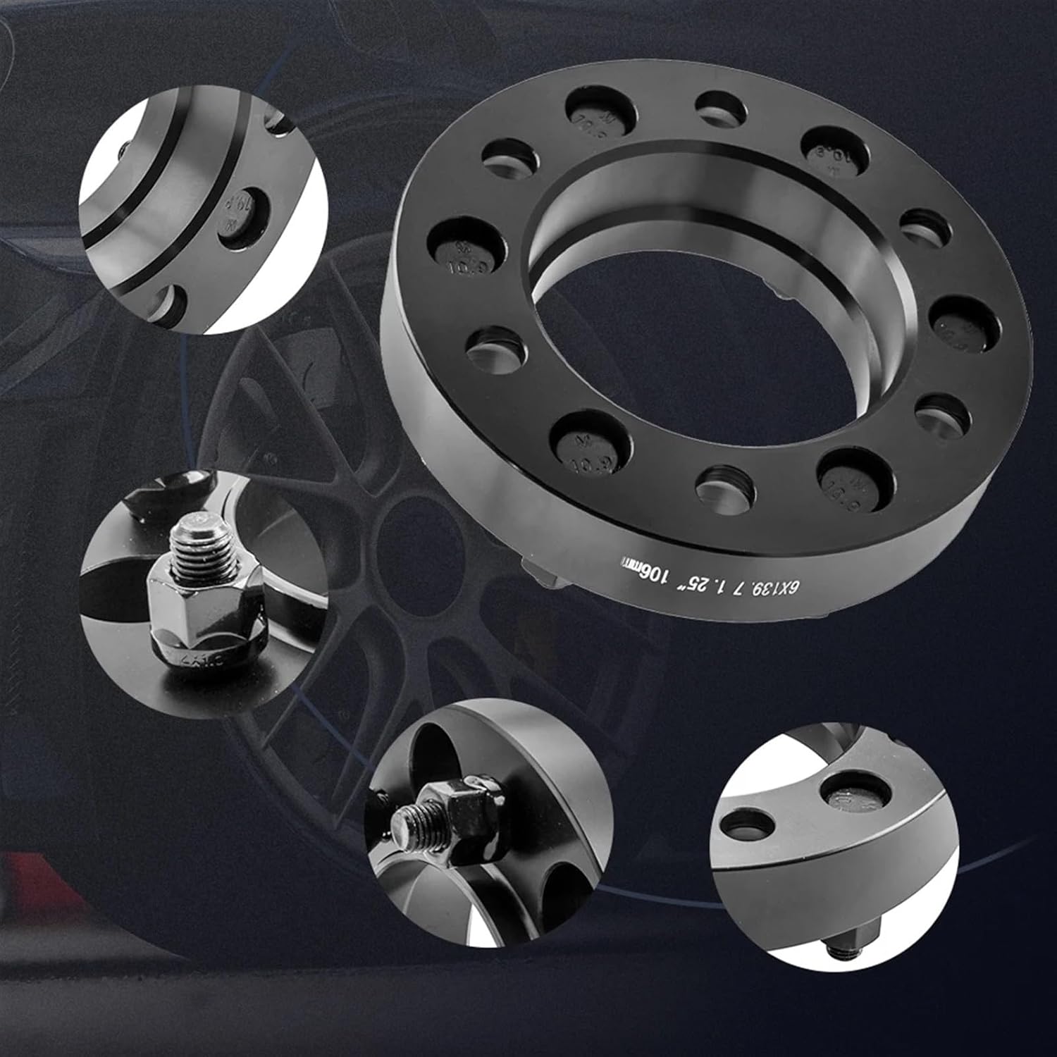 ハブセントリックリングワイドトレッドスペーサー アクセサリー