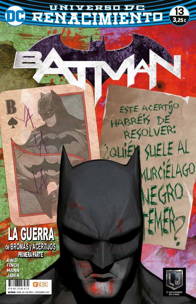 Batman núm. 68/ 13 (Renacimiento) (Batman (Nuevo Universo DC))