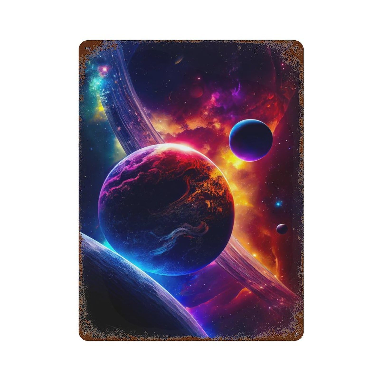 Astrovale Decorative Tin Sign 15.7"x11.8", for Bistro, Counter And Cafe Decor, Classic Wall Plaque