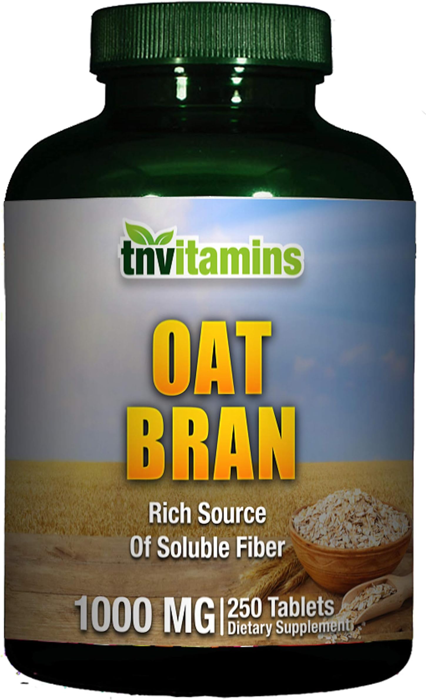 tnvitamins Oat Bran Tablets 1000 Mg 250 Tablets