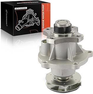 A-Premium Engine Water Pump W/Gasket Compatible with Chevy Colorado 07-12, Trailblazer & GMC Canyon, Envoy & H3 & Isuzu Ascender, i-280, i-290 & Bravada & 9-7x & Rainier - (DOHC)