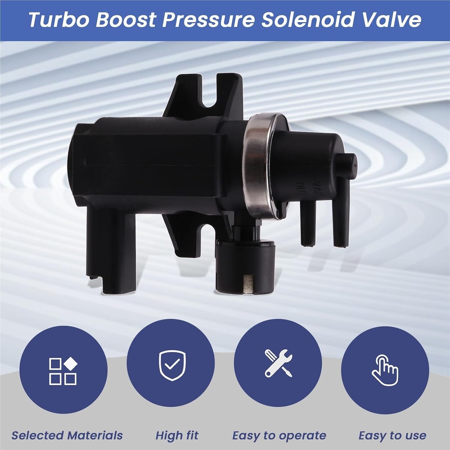 9660693180 Turbo Boost Pressure Solenoid Valve for 308 307 2.0 HDI 16V C4 C5