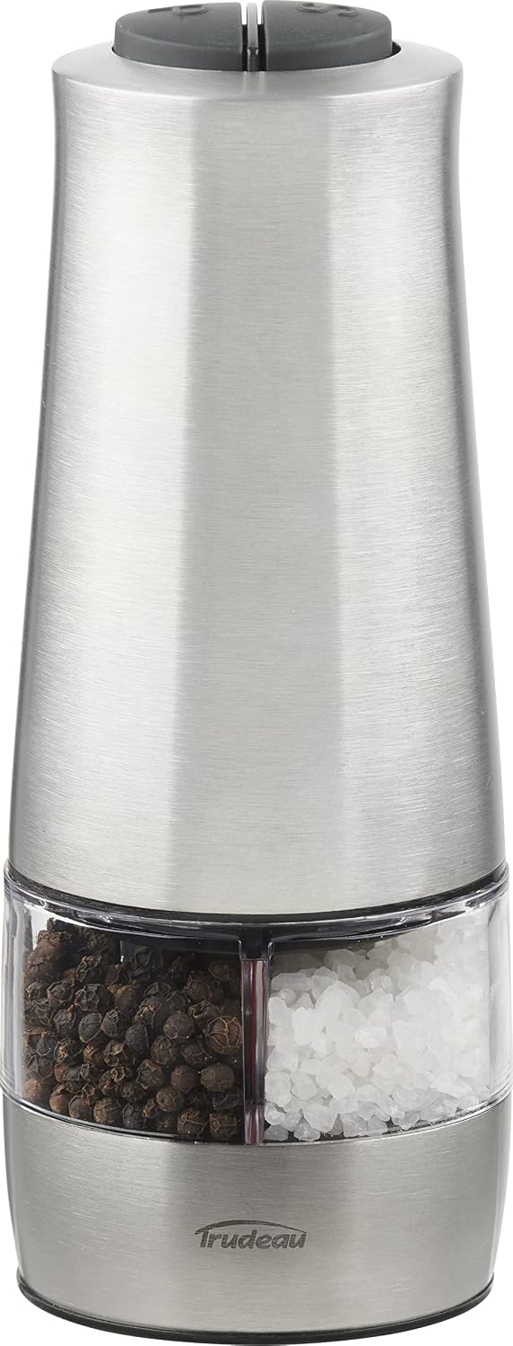 Trudeau Duo Battery Mill 7"-Stainless Steel 07120005