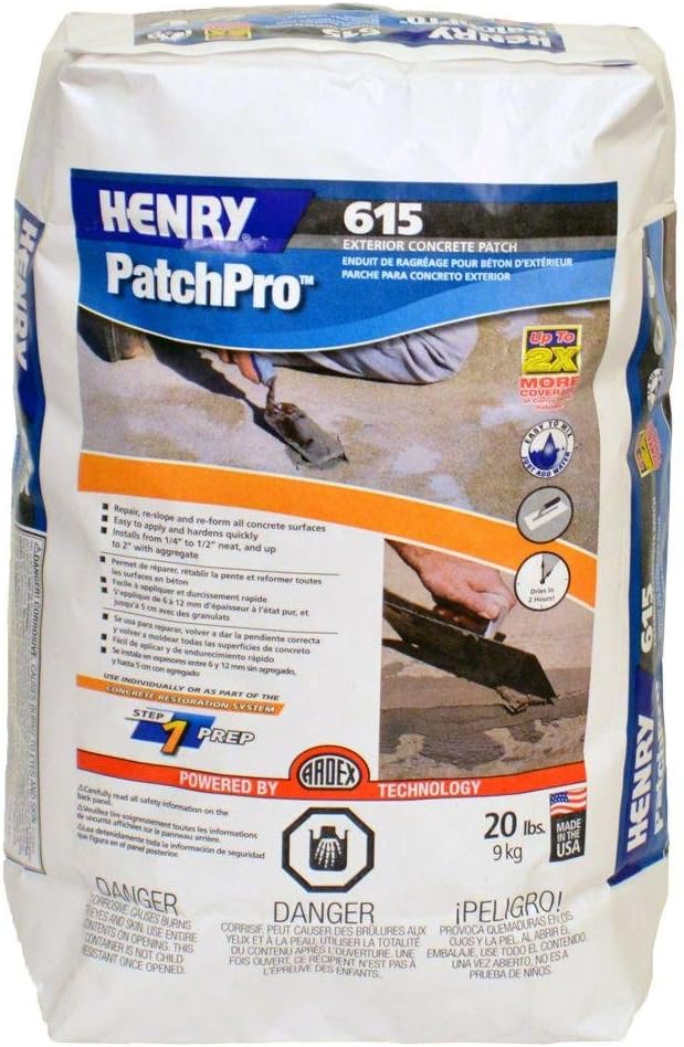 16336 20LB #615 Concrete Patch, 20 lb