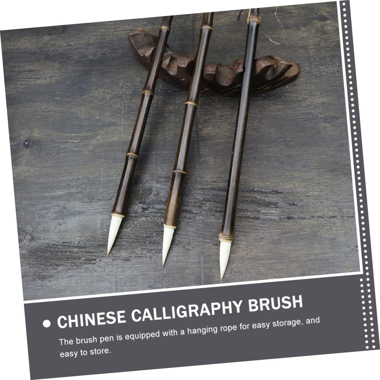 Lightweight Portable Chinese Writing Brush for Calligraphy Art Chinese Lettering
