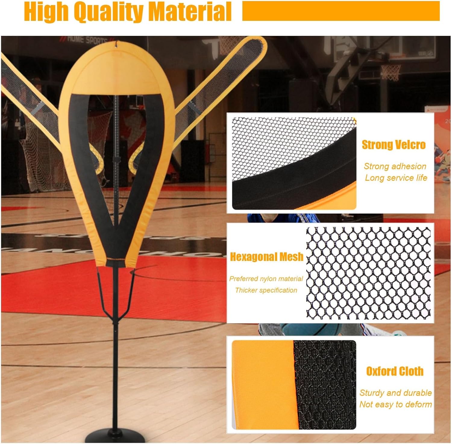 Lightweight Basketball Training Mannequin with Movable Arm - Ideal Shot Trainer for Skill Development, Drills, and Practice Sessions
