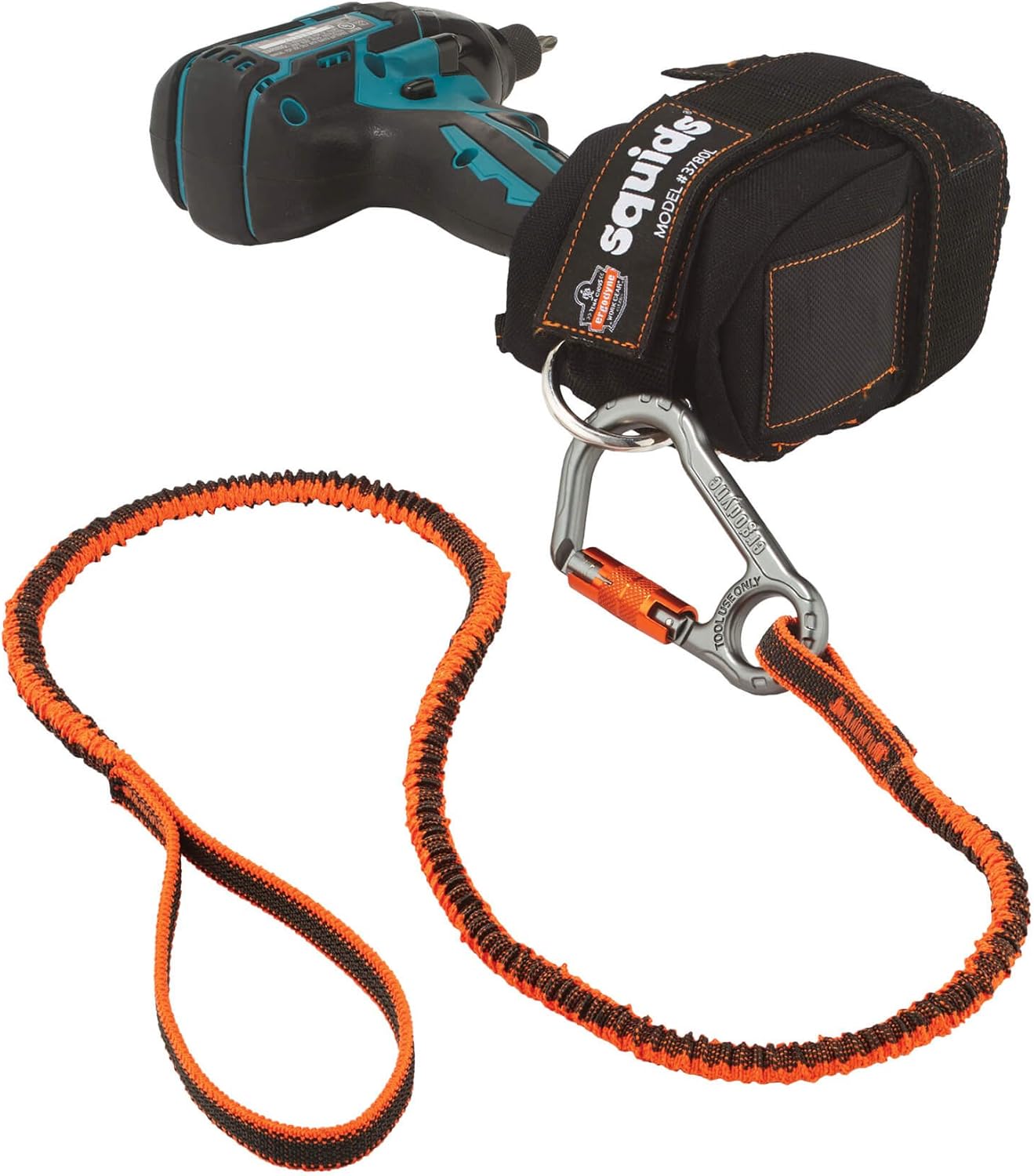 Get Special Price Shock Absorbing Tool Lanyard with Locking Carabiner and Loop End, Tool Weight Capacity 15lbs, Ergodyne Squids 3108, Orange (3108F(x)), Standard Promo Discount Up To 70% Off Shock Absorbing Tool Lanyard with Locking Carabiner and Loop End, Tool Weight Capacity 15lbs, Ergodyne Squids 3108, Orange (3108F(x)), Standard