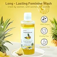 Vista 2 de Yoni Wash - Jabón femenino para mujer, equilibrio de pH, lavado vaginal para hidratación vaginal, gel íntimo de cuidado femenino de verano, gel