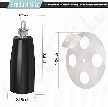 Premium Aluminum Gas Grill Damper Kit 63070 Replacement Parts for Weber 22 22.5 20 Bar-B-Kettle, Charcoal Performer, Master Touch, Touch-N-Go with Cool Touch Handle Anti-Corrosion