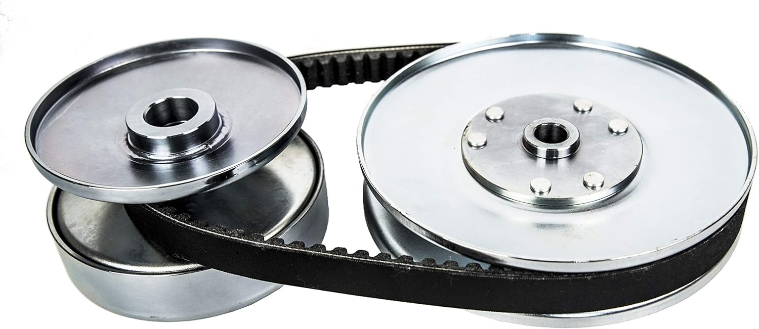 Jeremywell 40 Series Torque Converter Kit Clutch Pulley 1" Driver 7/8" Driven 8 to 16HP Belt replaces Comet 40D Series Torq-A-Verter models 209133A 209133 209139A 209139 209151A 209151 and Manco 2432