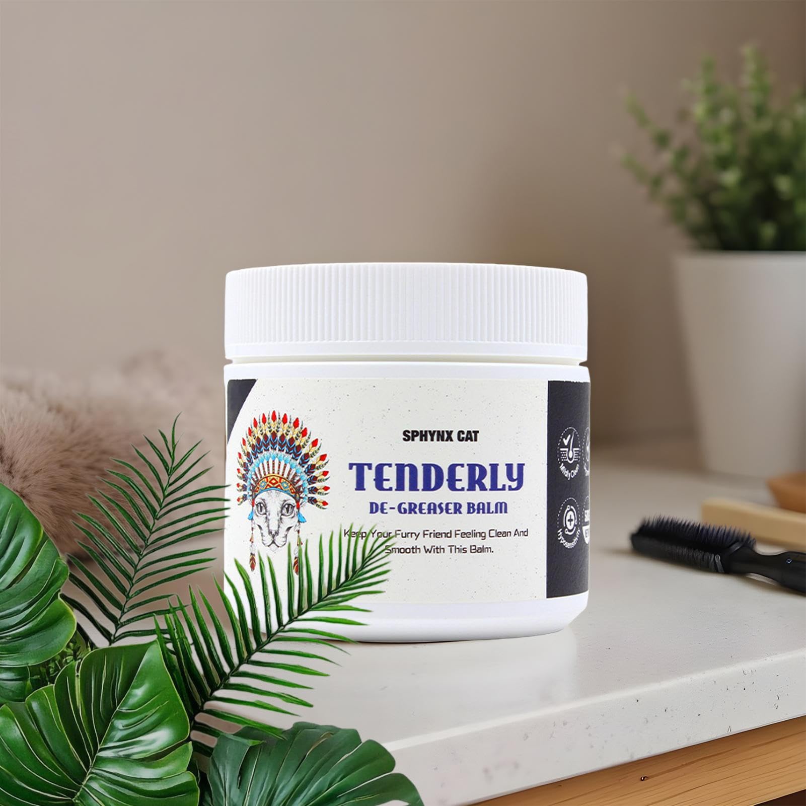 Gel detergente per il corpo per gatti – pulizia lenitiva della pelle per gatti, 500 g, sapone crema idratante per bambini gatti, cura quotidiana per nero, coda e orecchie, igiene del bagno