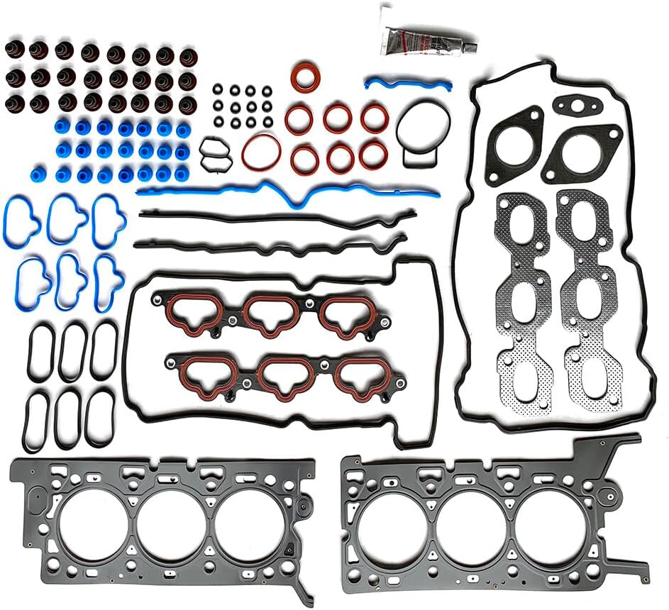 Cylinder Head Gasket Kits fit 01-04 for Mazda Tribute for Ford Escape 3.0L 24V VIN 1 Engine Cylinder Head Gaskets Automotive Replacement Gasket Set