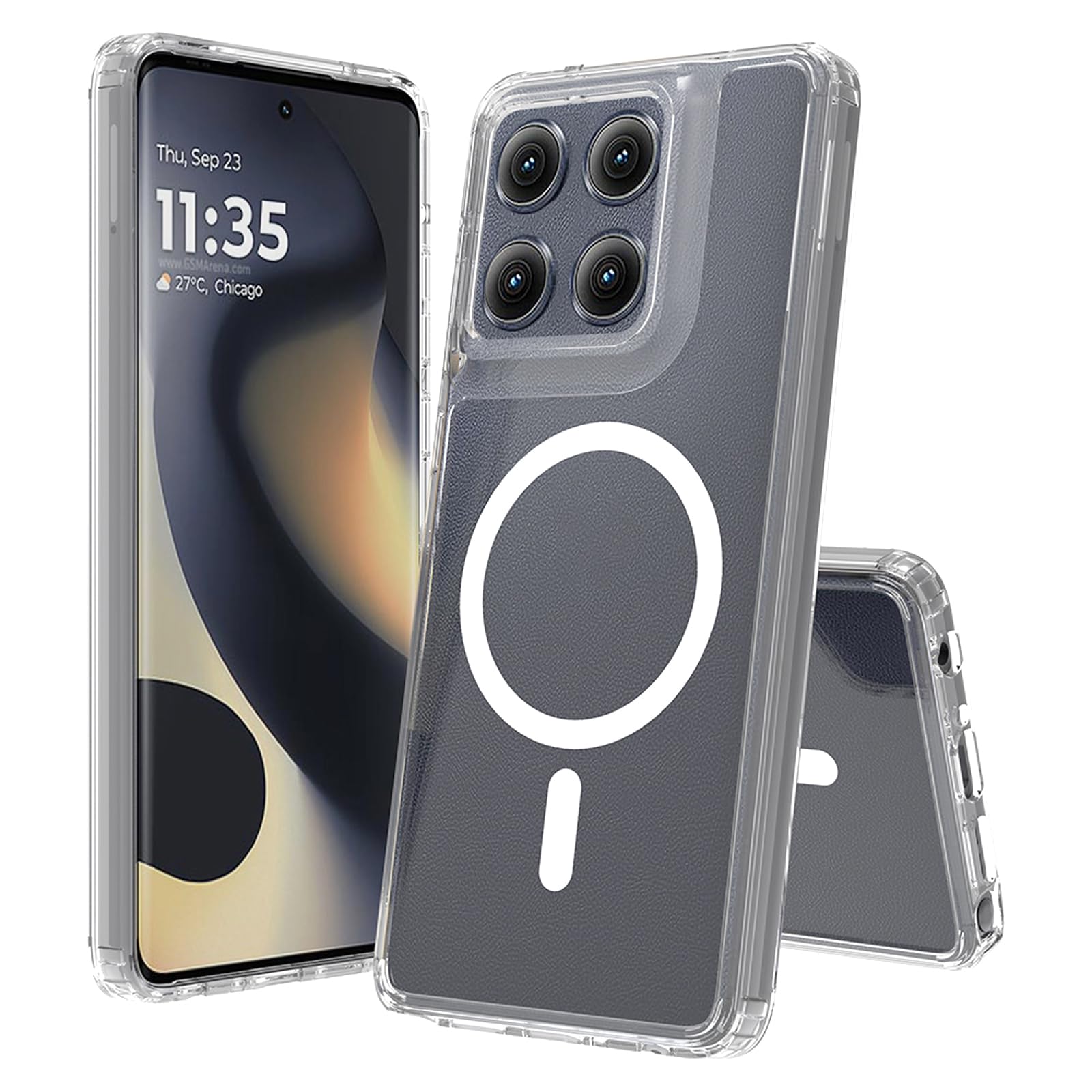 Amazon.co.jp: Casesmo Motorola Edge 60 Pro 用 ケース Magsafe対応