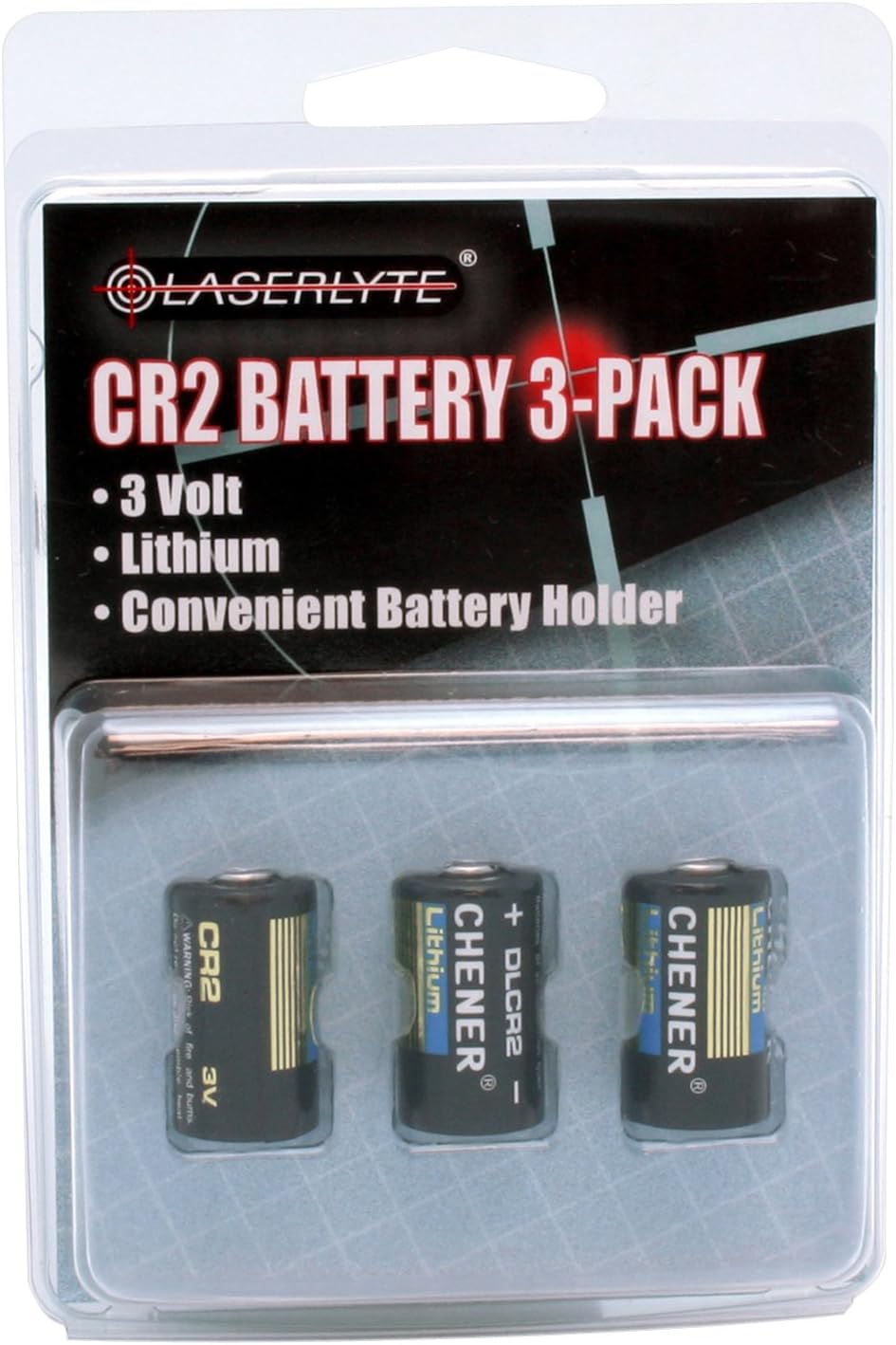 Laserlyte CR-2 Batteries 3 pack BAT-CR2