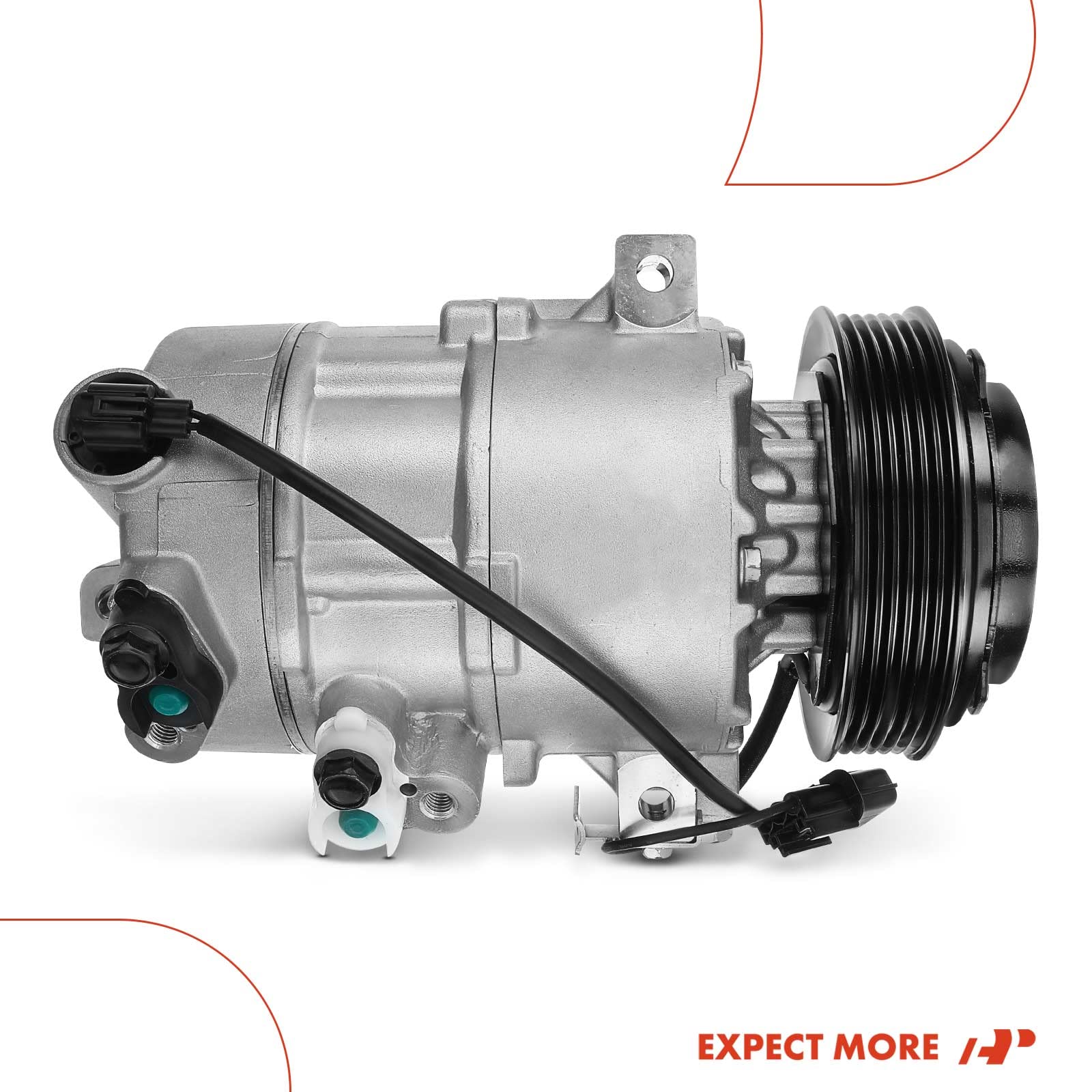 A-Premium Air Conditioner AC Compressor with Clutch Compatible with Hyundai Tucson 2010-2015, Kia Sportage 2010-2015, 2.0L 2.4L 2.7L