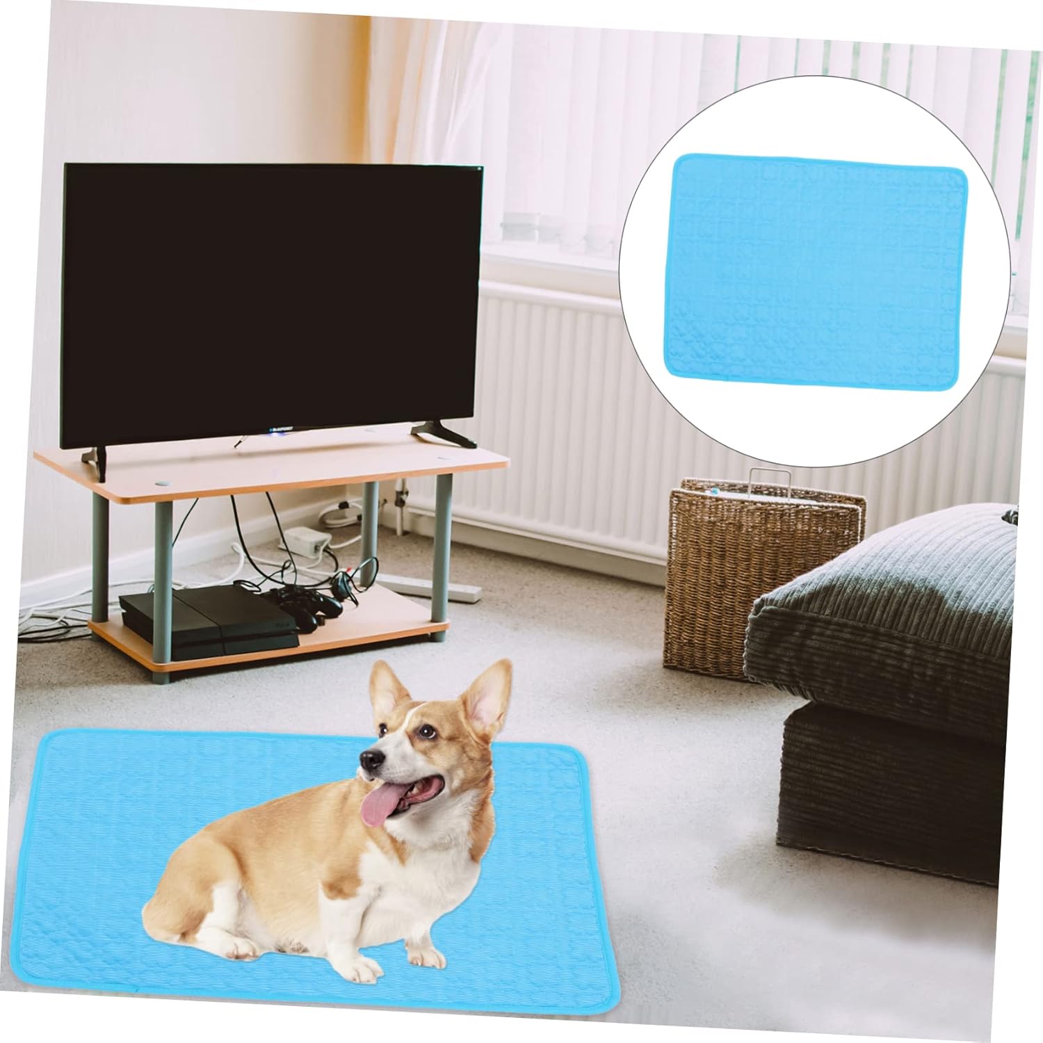 review BESPORTBLE 3pcs Pet Cool Pad Washable Dog Pads Cat Cooling Mat Puppy Cooling Mat Pet Summer Ice Pad Cold Blankets for Outdoor Mats Cooling Pad for Bed Dog Bed Mat Summer Dog Bed Dog