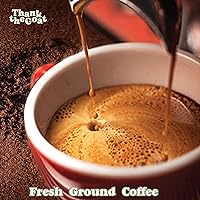 Vista 4 de Thank the Goat Made to Order Café molido gourmet, recién tostado, tostado medio de Huila, Colombia, 12 oz.