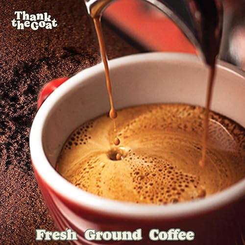 Miniatura 4 de Thank the Goat Made to Order Café molido recién tostado, tostado oscuro de Huila, Colombia, 12 oz.