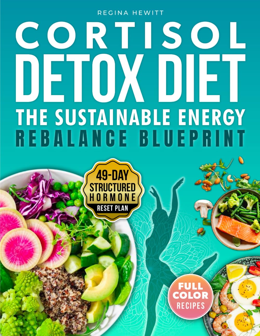 Cortisol Detox Diet:The Sustainable Energy Rebalance Blueprint: Restore Hormonal Harmony, Reduce Stress, and Support Sustainable Weight Loss with Proven Daily Tactics – 49-Day Meal Plan | Full Color