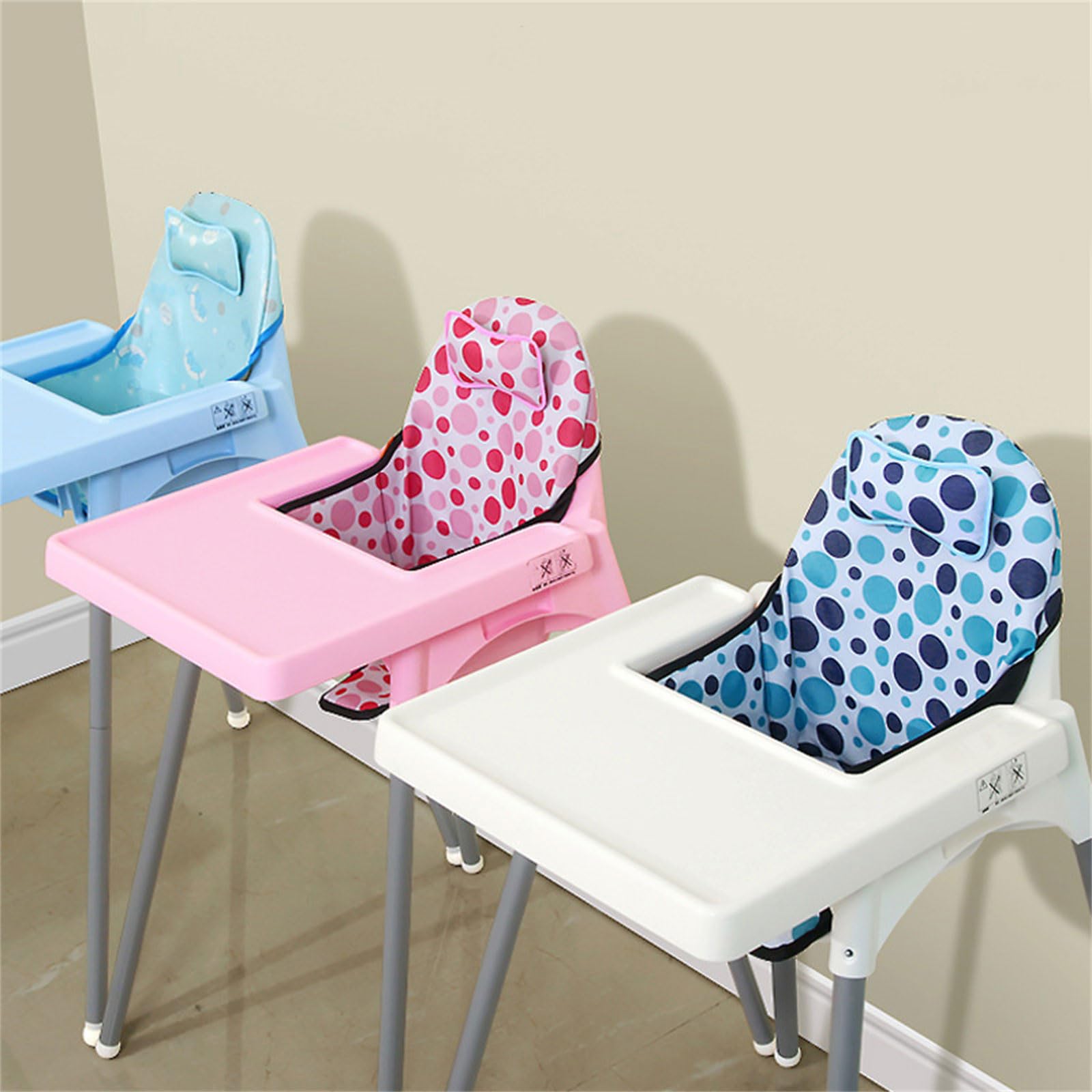Cojines para asiento de silla, funda y cómoda para bebé, funda transpirable, forro para muebles para bebé y niño
