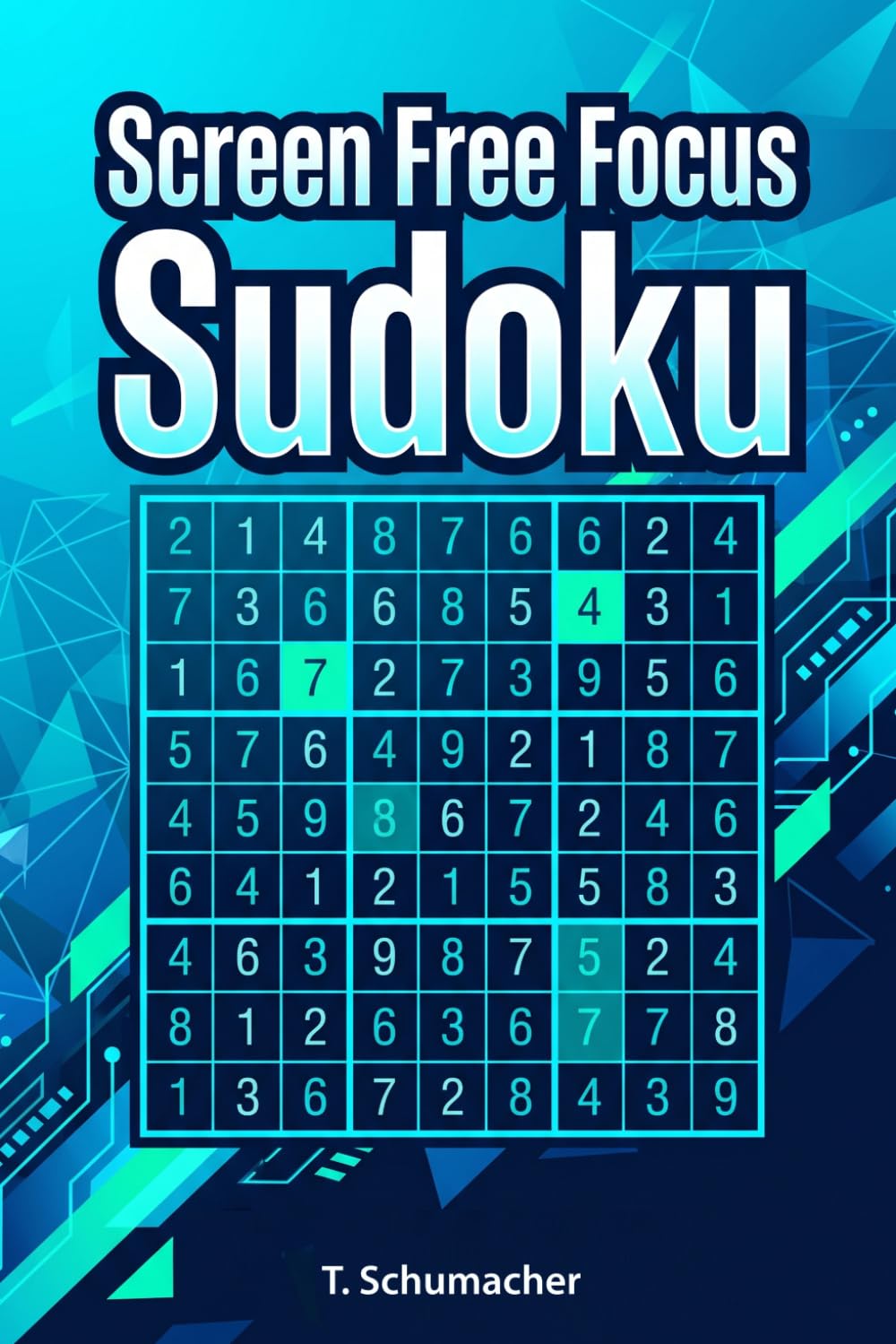 Screen Free Focus Sudoku: Screen Free Focus Sudoku: Sudoku Puzzles for Anxiety, Mindful, ADHD, Relax and Focus | hours of fun and relaxation | 6x9 ... Medium, Hard Puzzles | Solutions included