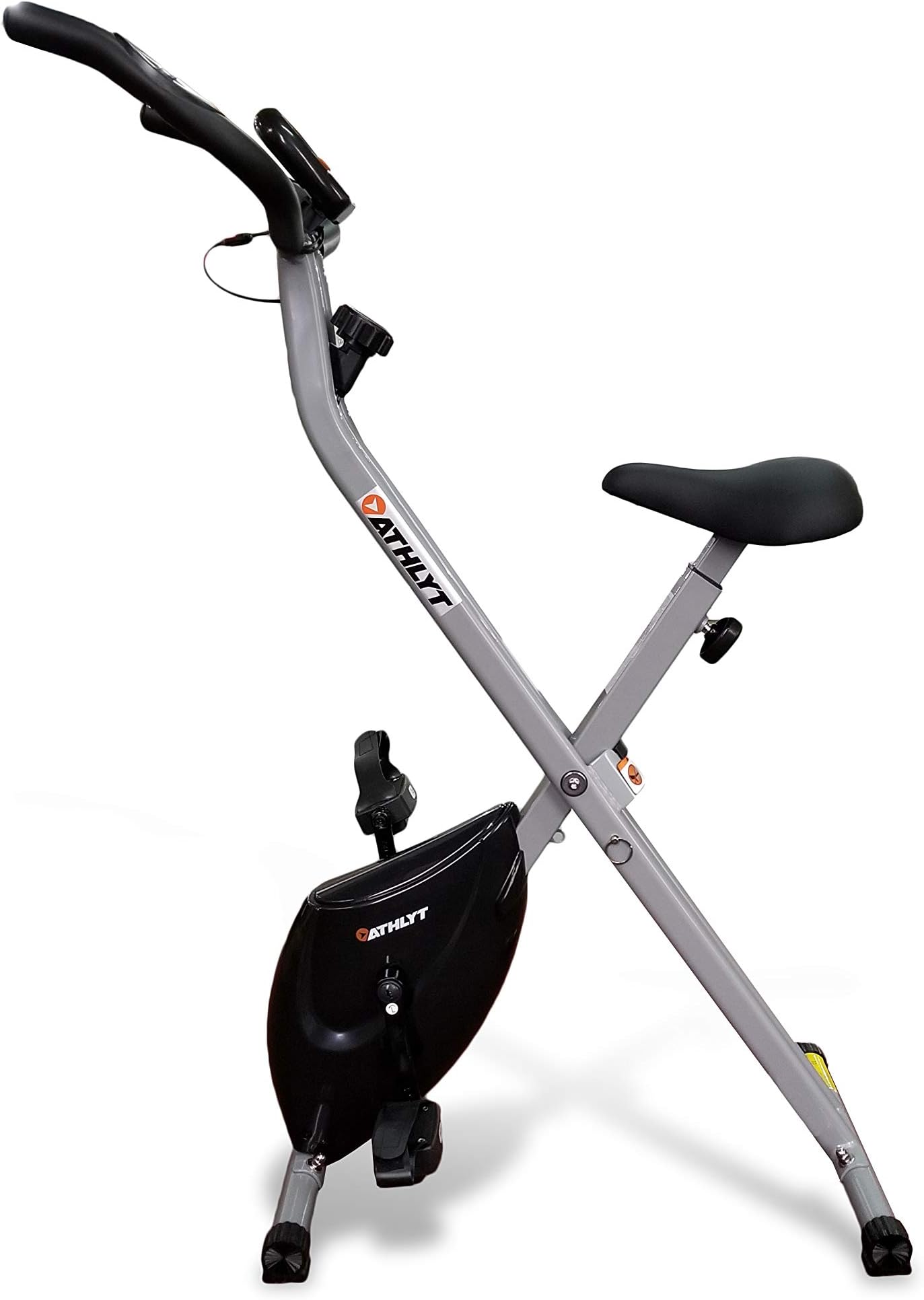 Athlyt Basic Folding Exercise Bike Basic, Grey