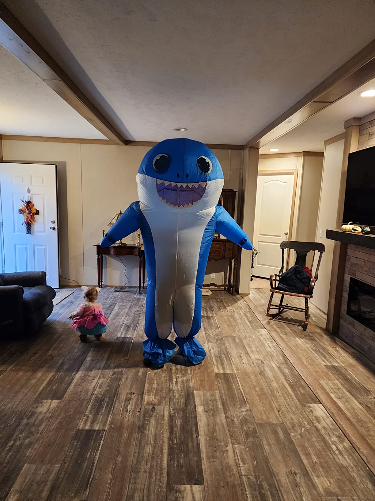 $11/mo - Finance Inflatable Costume for Adult Shark Party Costume ...