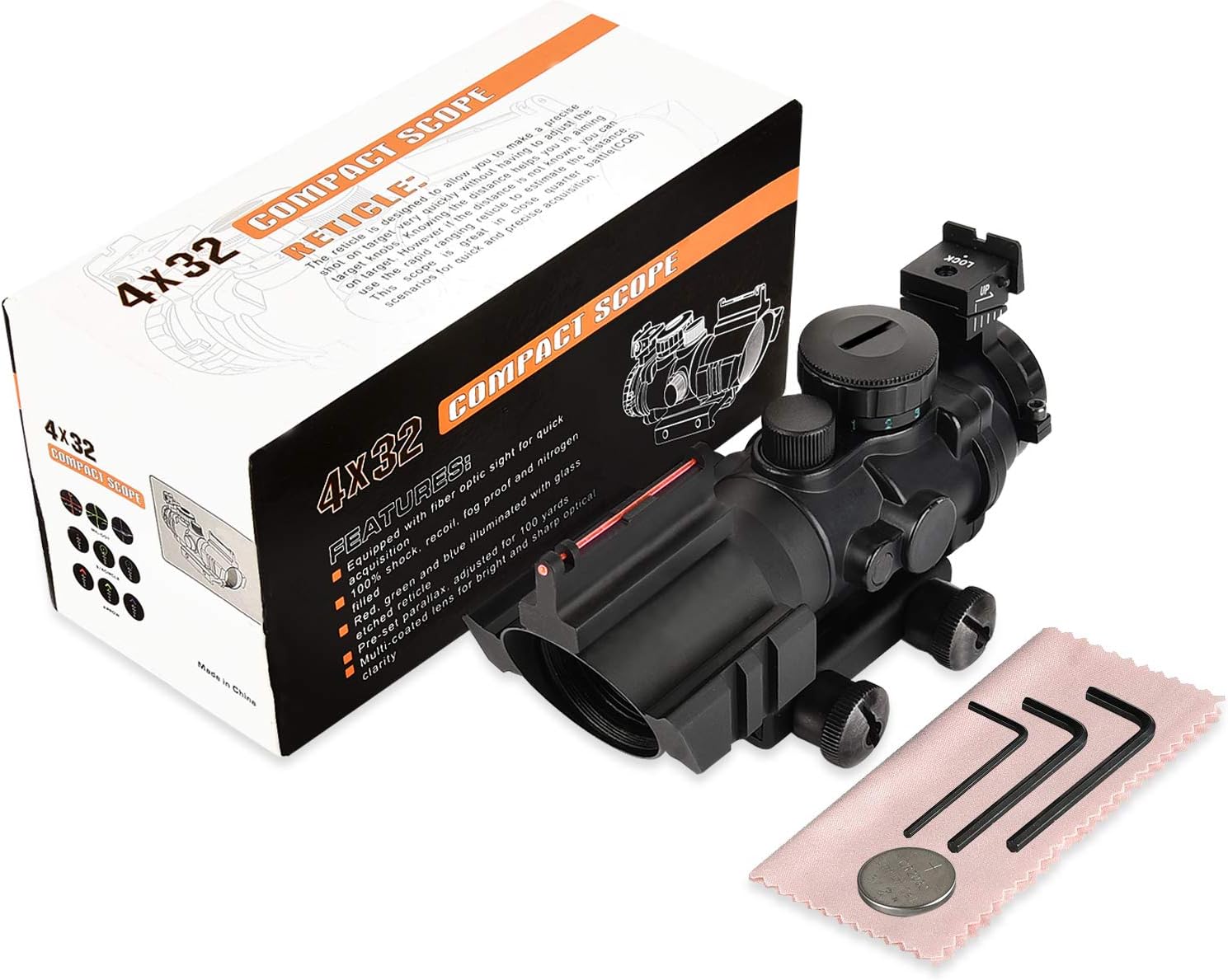 MidTen Tactical Illuminated Reticle Hunting Photo