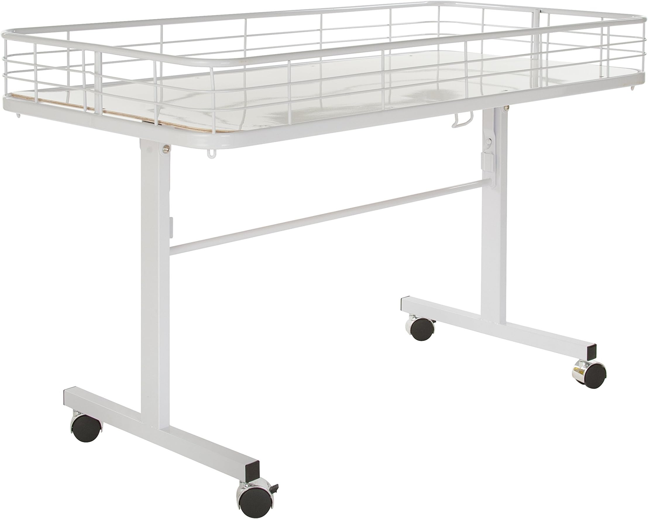 Econoco Folding Dump Table, White