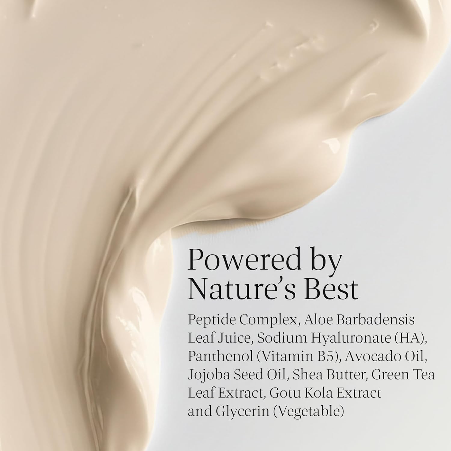 Advanced Multi-Peptide Moisturizer | Firming Face Cream with Hyaluronic Acid & Peptides | Smooths Fine Lines | Vegan & Paraben-Free | 3.4 oz - Image 5