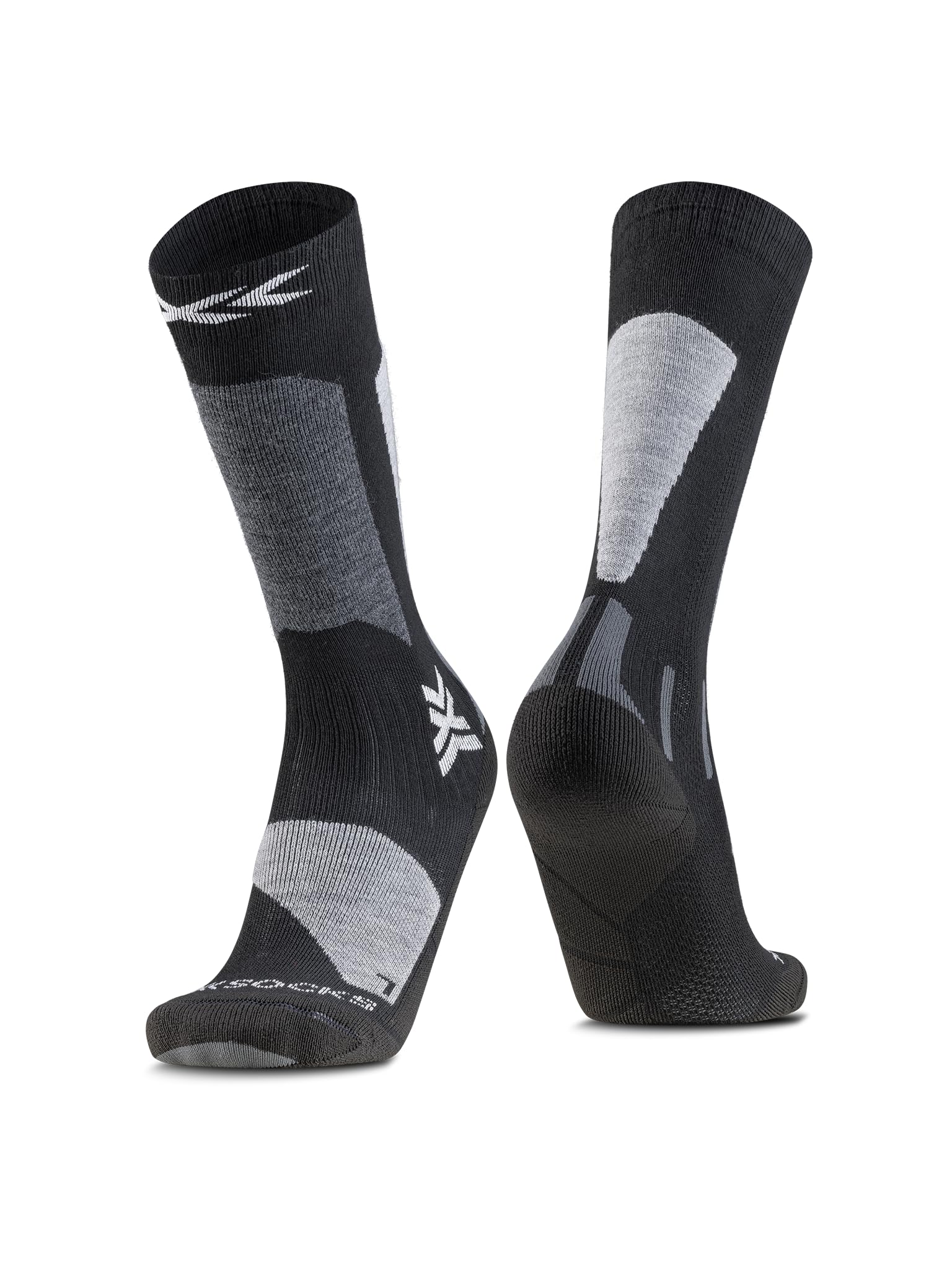 X-Socks Ski Discover OTC Junior - Kinder-Hochleistungs-Skisocken für verbesserten Komfort, optimale Leistung und Langlebigkeit auf der Piste für junge Skifahrer - Blaue Blüte/Marine, 24-26