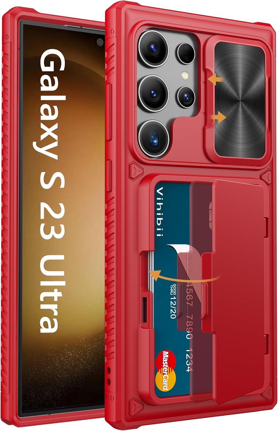 Vihibii for Samsung Galaxy S23 Ultra Case Wallet, Nigeria Ubuy