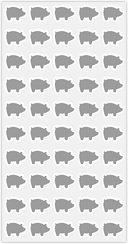 Miniatura 4 de 50 calcomanías de comida de boda para tarjetas de lugar, opciones de menú de tarjetas de lugar, calcomanías para elección de comida de boda (plata,