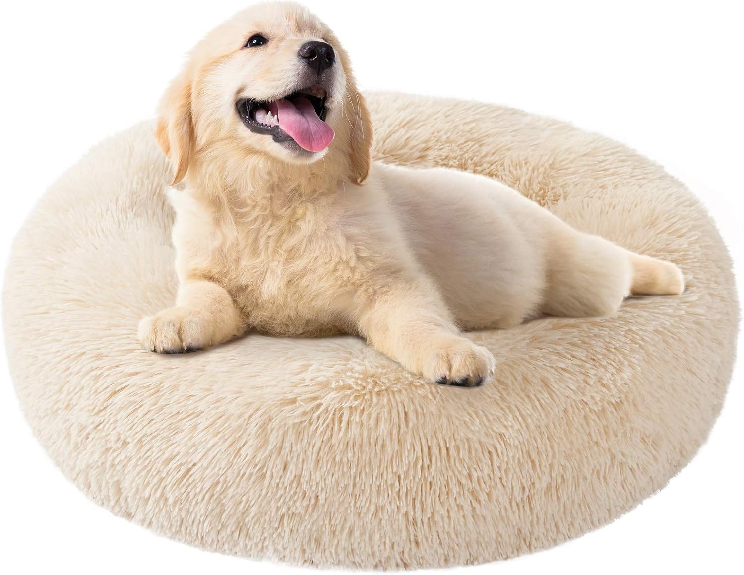 Eterish Anxiety Donut Dog Bed Small, Calming Dog Beds for Anxiety 23