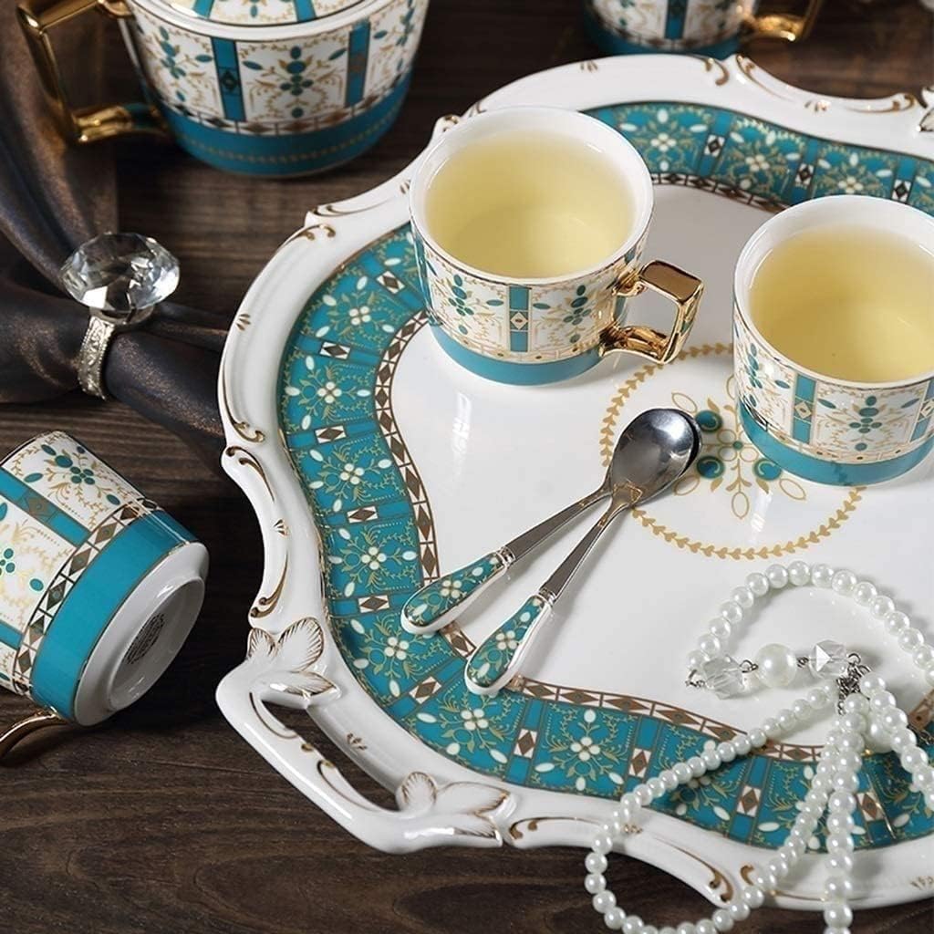 Tea Cups Set, Coffee Cups Set, Coffee Mugs Set, Ceramic Coffee Mugs, Porcelain Cup for Coffee, Latte, Cappuccino, Milk, Water