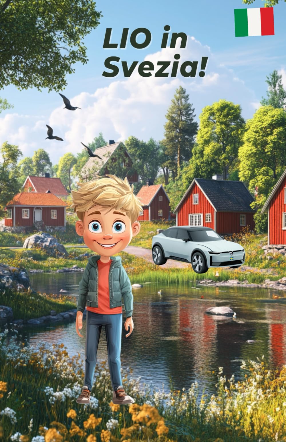 LIO in Svezia!: Libro da colorare e didattico per bambini dagli 8 anni in su