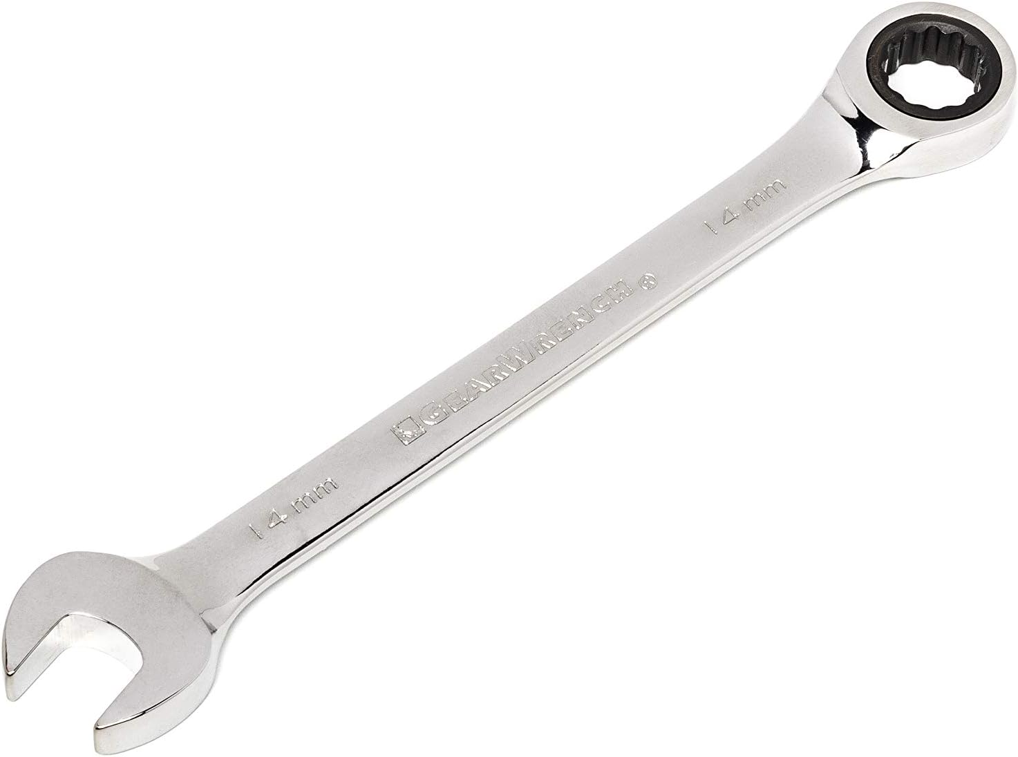 GEARWRENCH Ratcheting Combination Wrench 14mm, 12 Point - 9114D