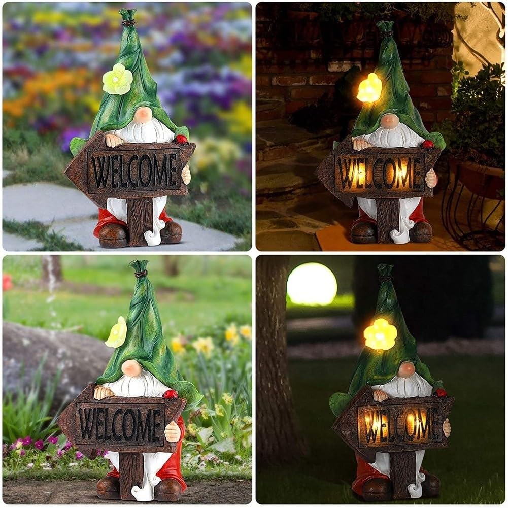 per Decorazione da Prato con per Luce Notturna Automatica per
