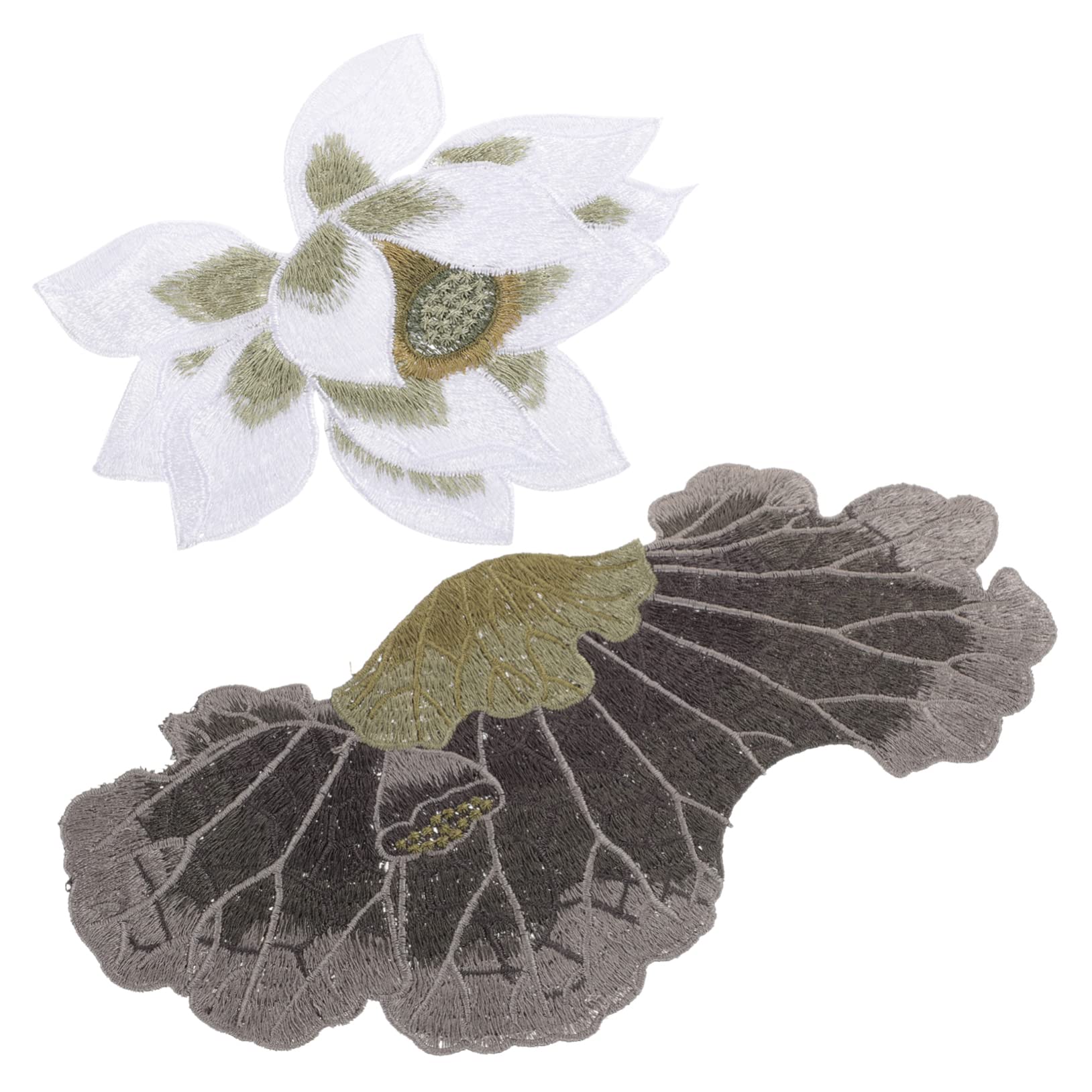 GALPADA 10stücke Aufbügelbare Blumen-patches Bestickte Applikationen Pfirsichblüten-design Für Jeans Jacken Und -projekte Zur Kleidungsdekoration
