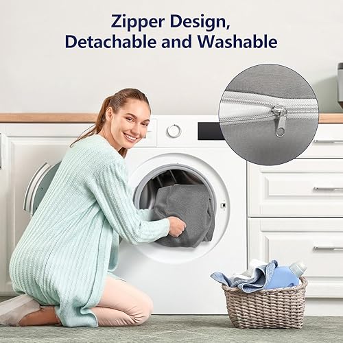 Miniatura 6 de Derson Cama de viaje para niños pequeños, camas de viaje portátiles, cuna plegable de espuma suave con funda lavable, sofá cama convertible 2 en 1