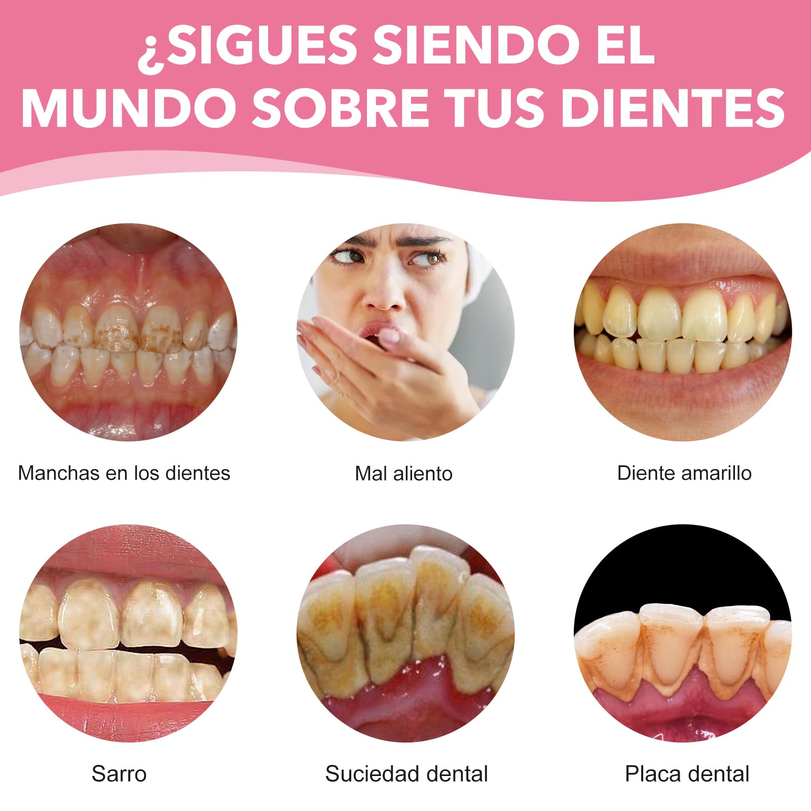 Blanqueador Dental Profesional,Polvos Blanqueadores Dientes,Blanqueamiento Dental Eliminación Profunda de Manchas,Eficaz Para Fortalecer Dientes y Encías,Suave Para Dientes Sensibles(white) - 4