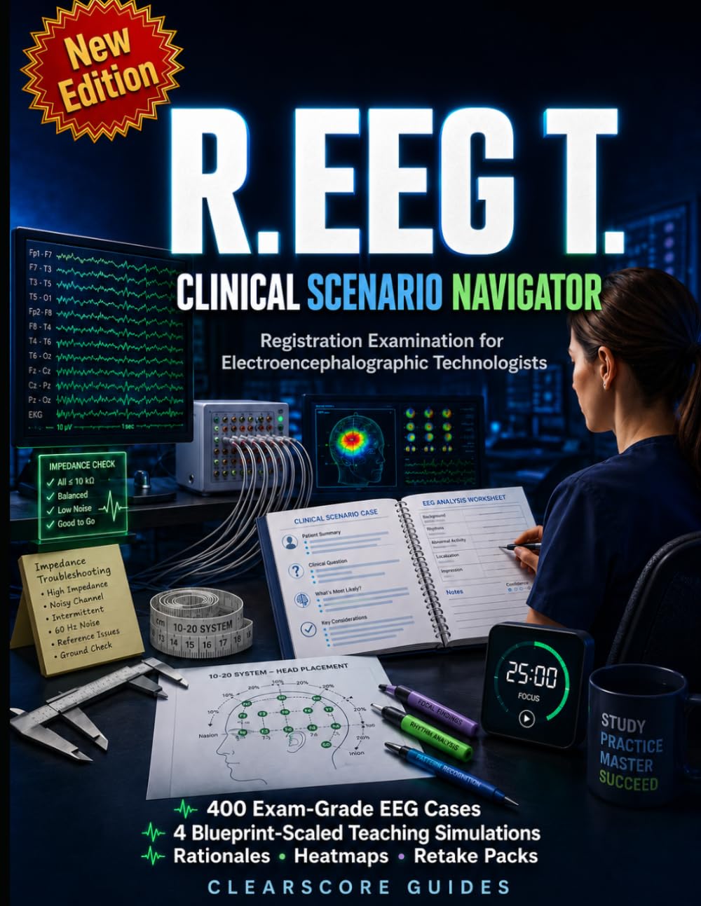 R. EEG T. CLINICAL SCENARIO NAVIGATOR: Exam-grade EEG cases for the Registration Examination for Electroencephalographic Technologists