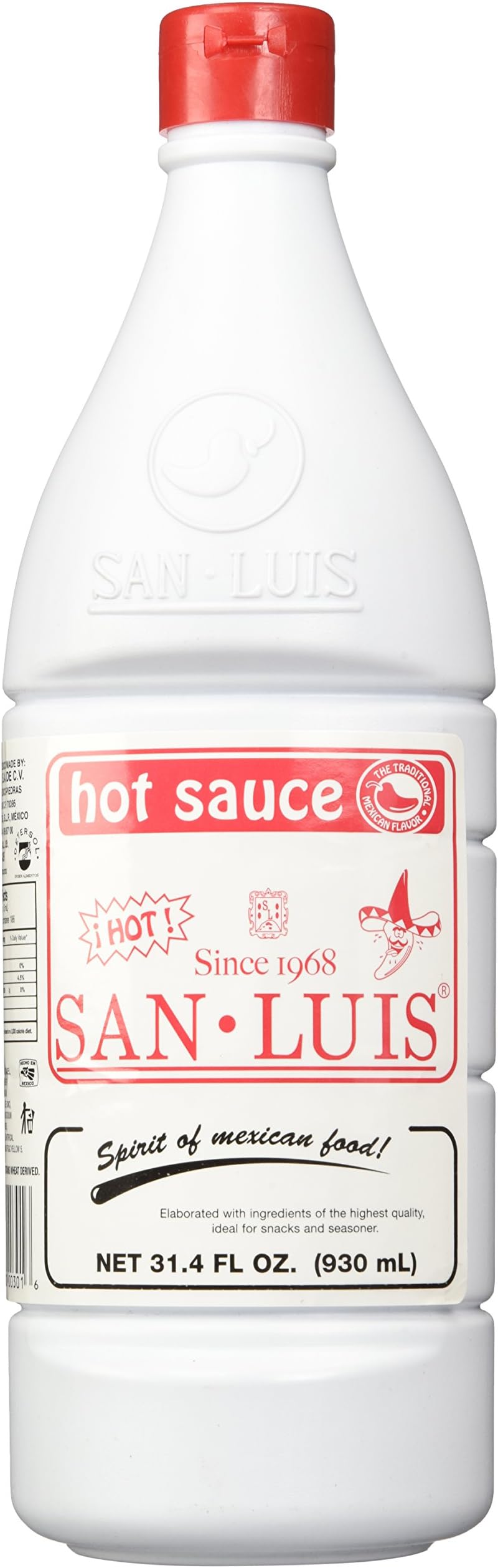 San Luis Salsa Picante Hot Sauce - 31.4 Oz