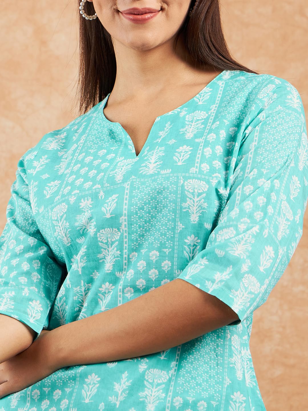 Pivl Conjunto de pijama de algodón estampado de alta calidad para mujer || Conjunto de pijama cómodo y elegante con bolsillos || Conjunto a juego para mujer || Ropa de dormir para mujer ||