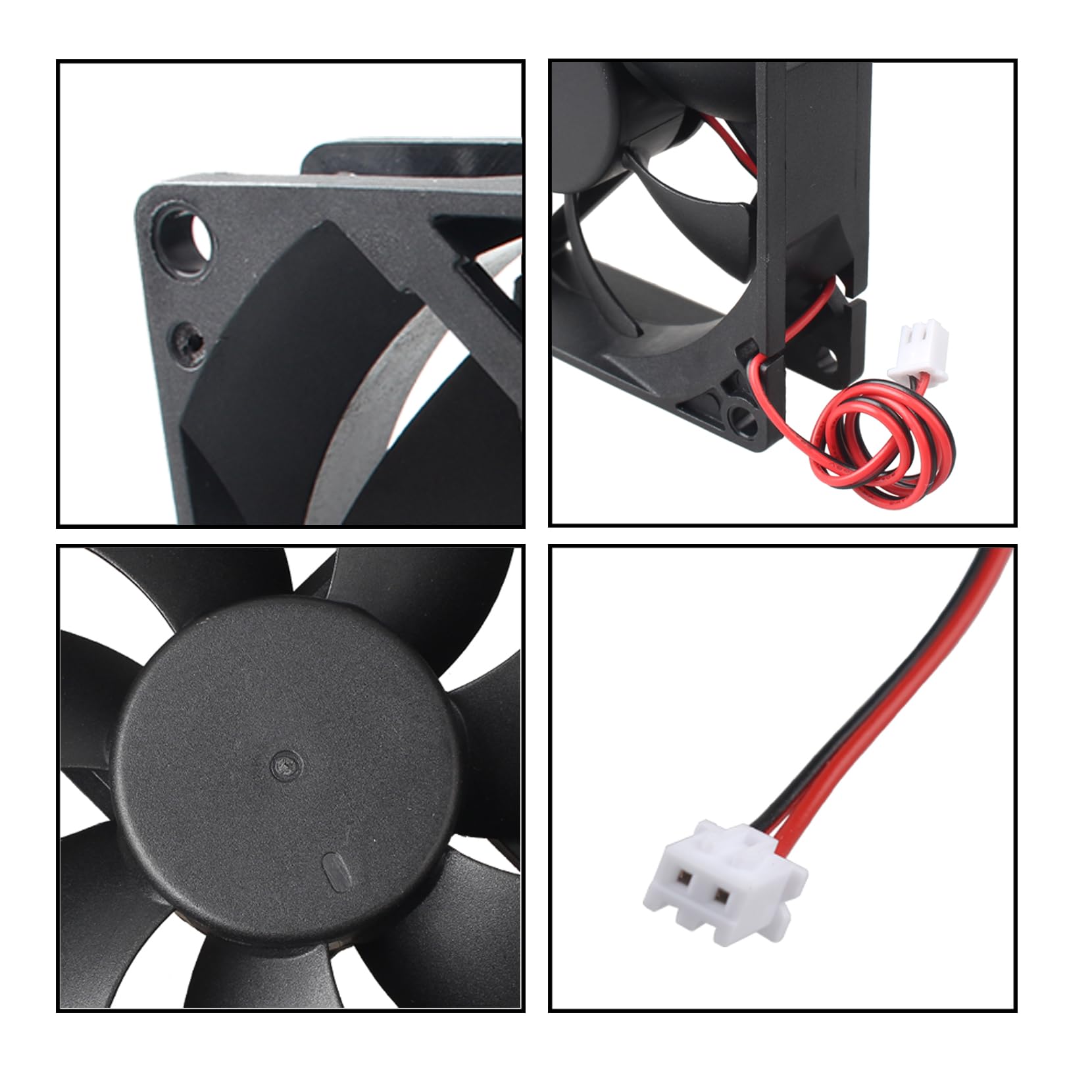 Ventilador Silencioso Sin Escobillas 92x92x25 Mm 12V - Doble Rodamiento De Bolas, Para PC, Impresora 3D