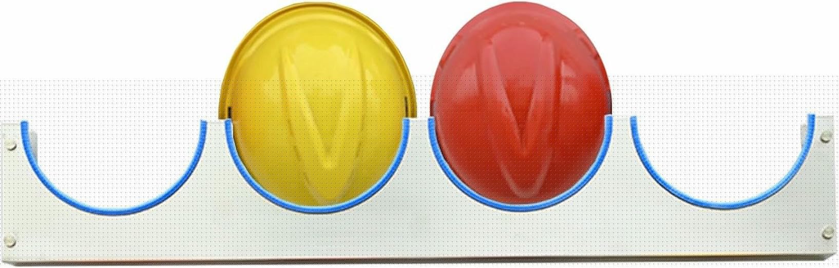 Multi-Couche Hard Hat Rack - Porte-Casque Monté Au Mur Pour Les Chantiers De Construction Et Le Stockage Intérieur, Organisateur De Chapeau Dur Durable, Accroche D'équipement De Sécurité Essentiel
