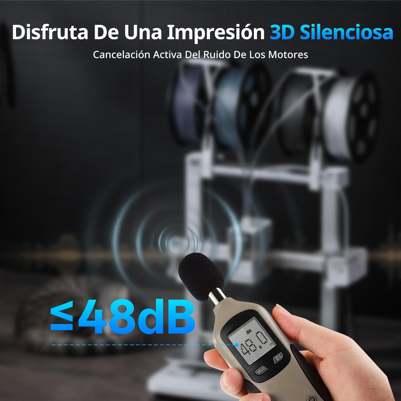 Anycubic Kobra X Impresora 3D: Su Extrusora Multicolor Altamente Integrada Ahorra Tiempo de Impresión; Imprime con Filamentos Blandos y Duros; Velocidad de hasta 600 mm/s, 260 x 260 x 260 mm