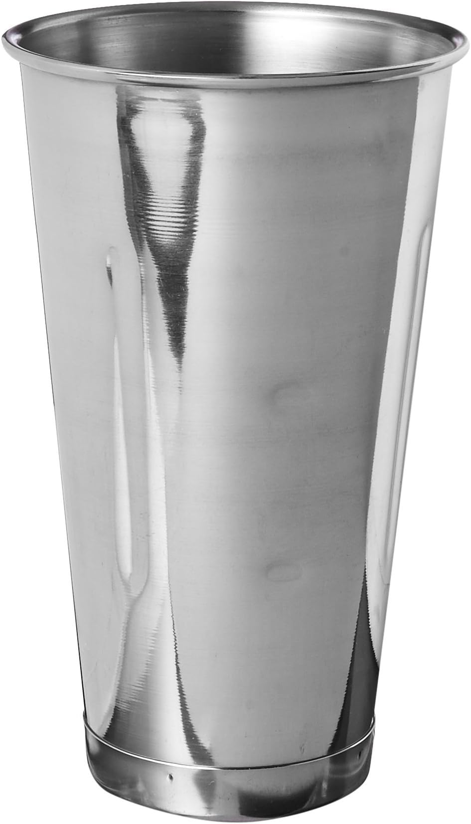 DURAWARE 30 oz New Commercial Grade Stainless Steel Cups, Malt Cup, Milkshake Cup, Blender Cup, Cocktail Mixing Cup 3 Pcs, , Silver